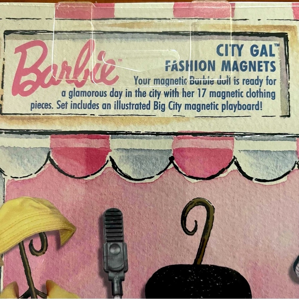 Barbie Fashion Magnets Set “City Gal” - Picture 3 of 6